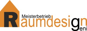 Raumdesign Geni Logo, Meisterbetrieb für Maler- und Fliesenarbeiten