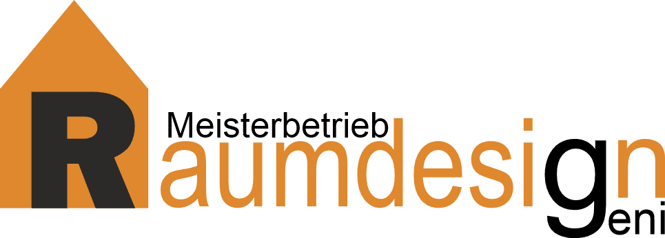 Raumdesign Geni Logo, Meisterbetrieb für Maler- und Fliesenarbeiten